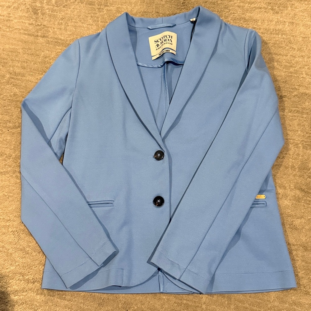 NWT Scotch & Soda Blue Women's Blazer